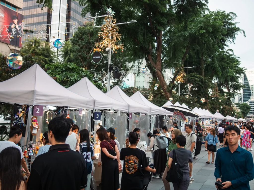 Night at Orchard vintage monthly market