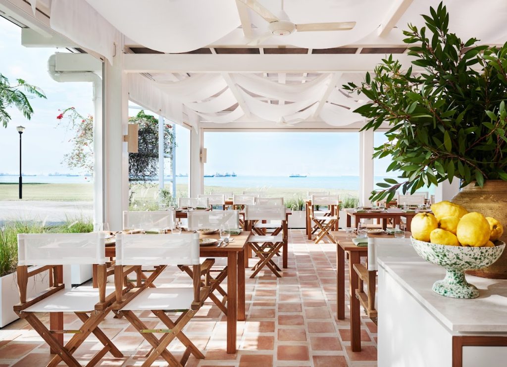 Dine by the beach experience at Fico, a viral Italian restaurant.