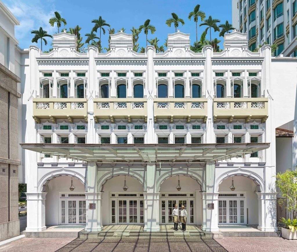Located in the heart of Bugis, InterContinental Singapore has a Peranakan-style outerior