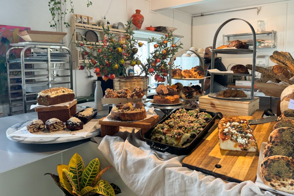Spread of bakes at Alani at KADA