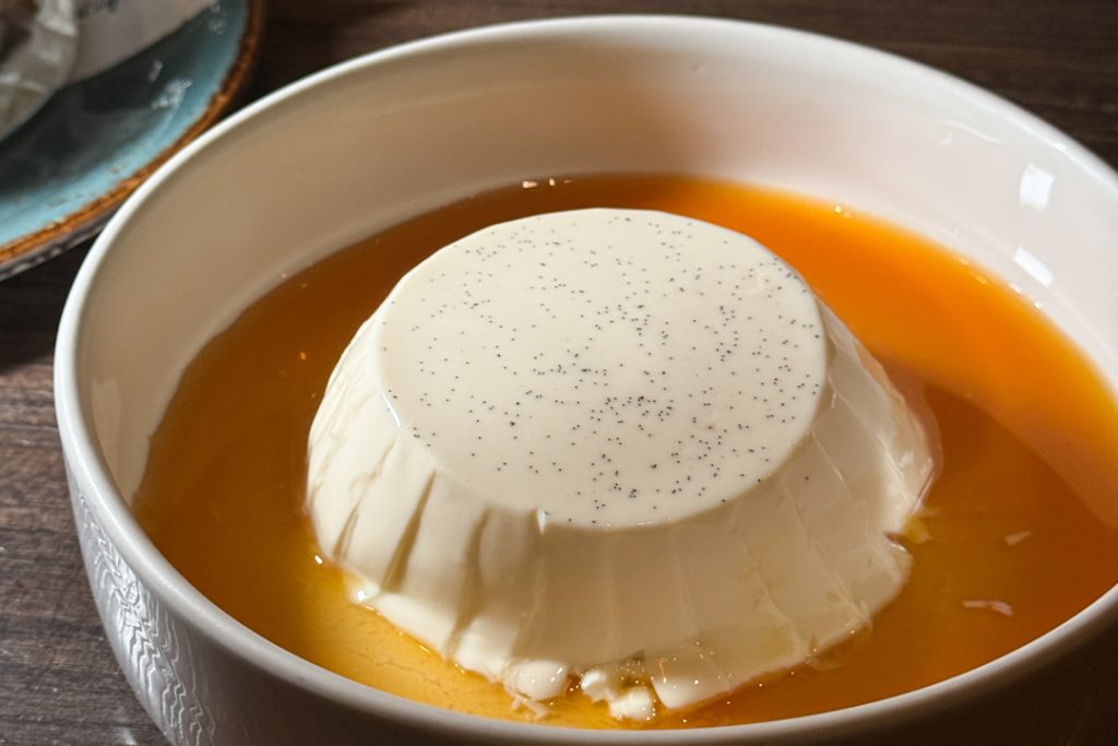 Pannacotta with Blood Orange