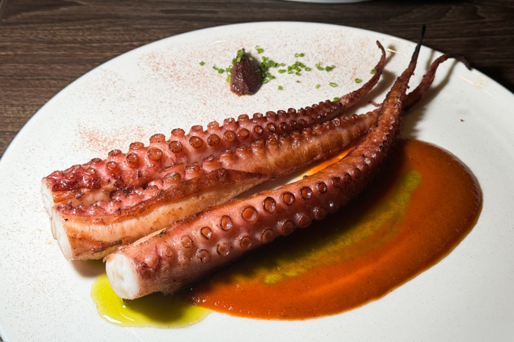 Grilled Octopus at Amo