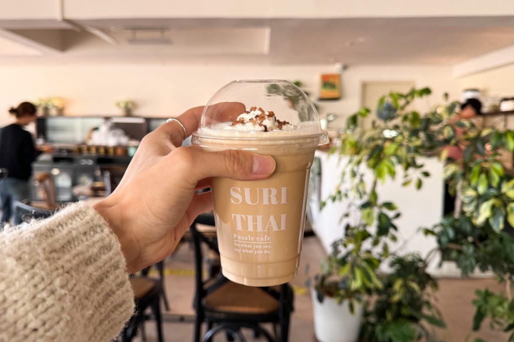 Signature Milk Tea drinks at Puzzle Cafe