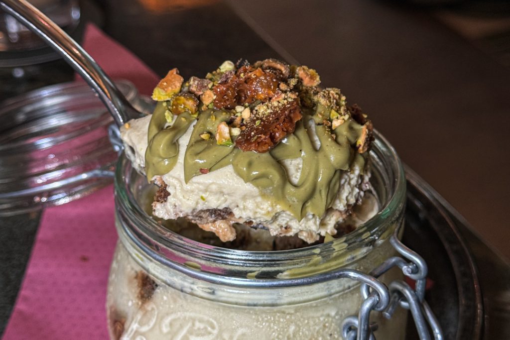 Pistachio Tiramisu (one of the best tiramisu in singapore)