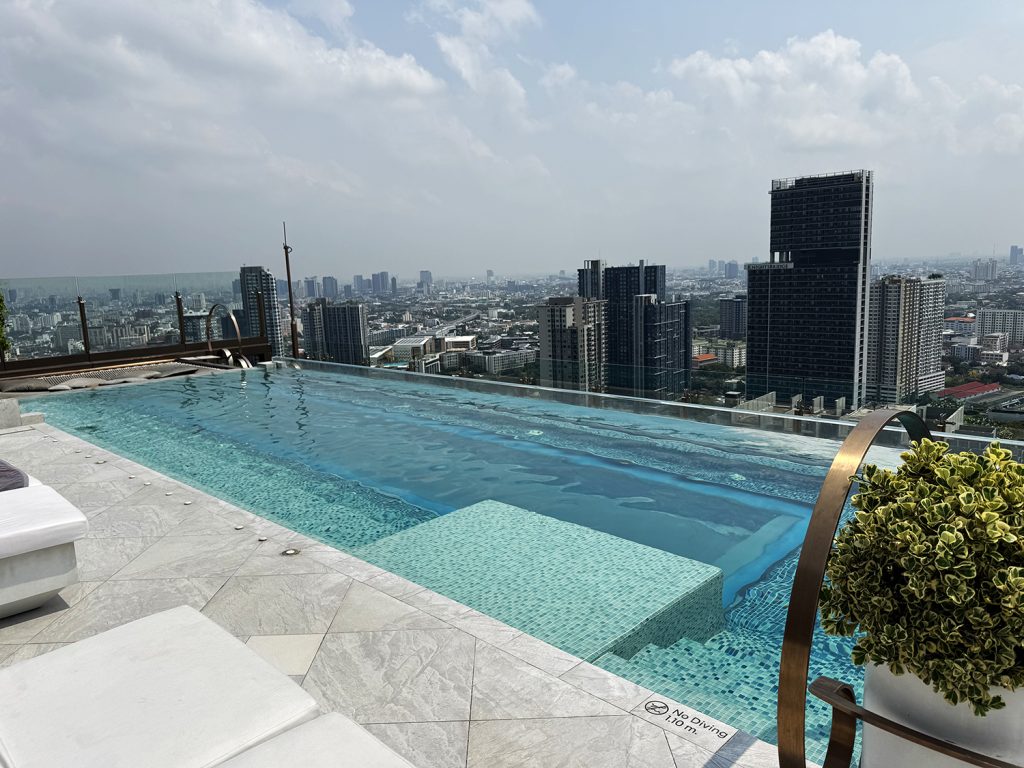 Rooftop pool at Innside by Melia