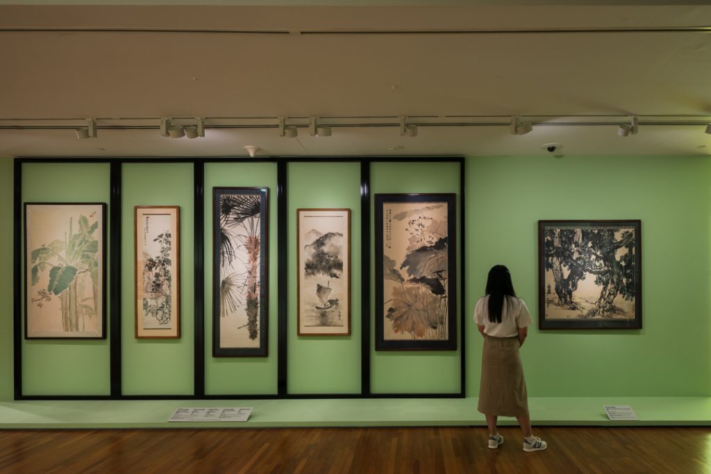 Installation view of City of Others, Asian Artists in Paris, 1920s–1940s
