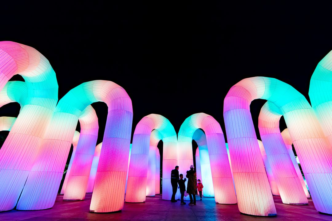 Sky Castle for Glow Festival, Shenzhen