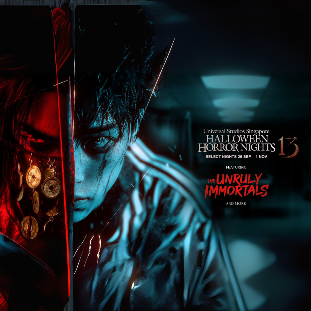 Halloween Horror Night 2025 Poster - The Unruly Immortals Square