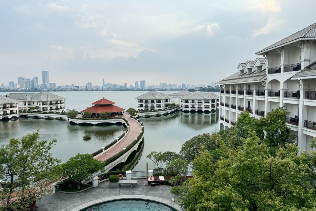 Westlake view from InterContinental Hanoi Westlake by IHG