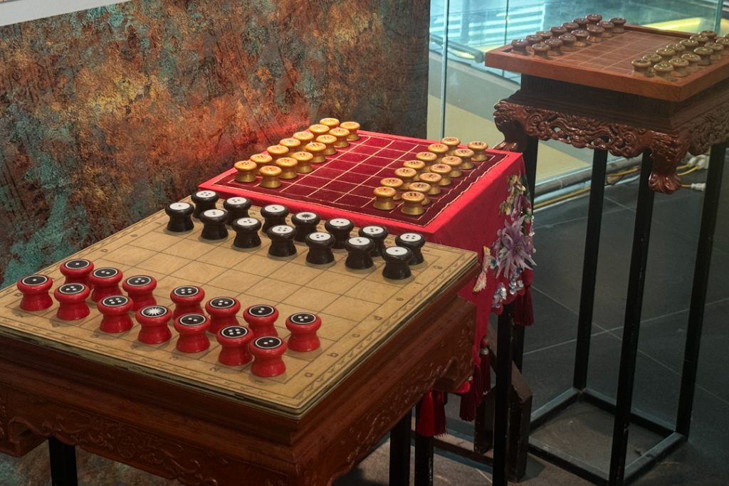 Sun Chess in Vietnam, available to play at Hanoi Museum