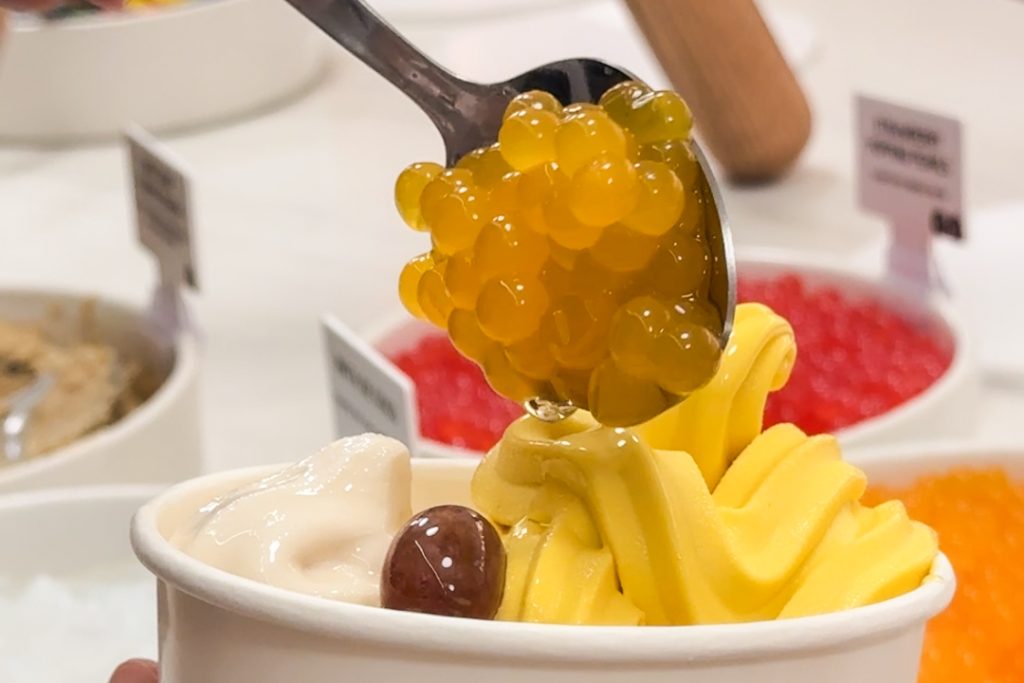 Singapore menu exclusive item popping jelly