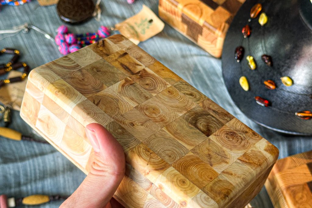 Handcrafted wooden box from Better World Hanoi