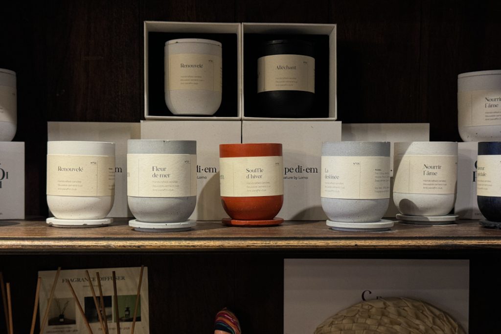 Artisanal candles in Hanoi Old Quarter (Carpe Diem)