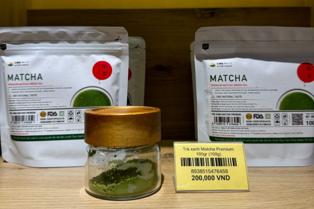 Best shops to buy matcha powder in Vietnam