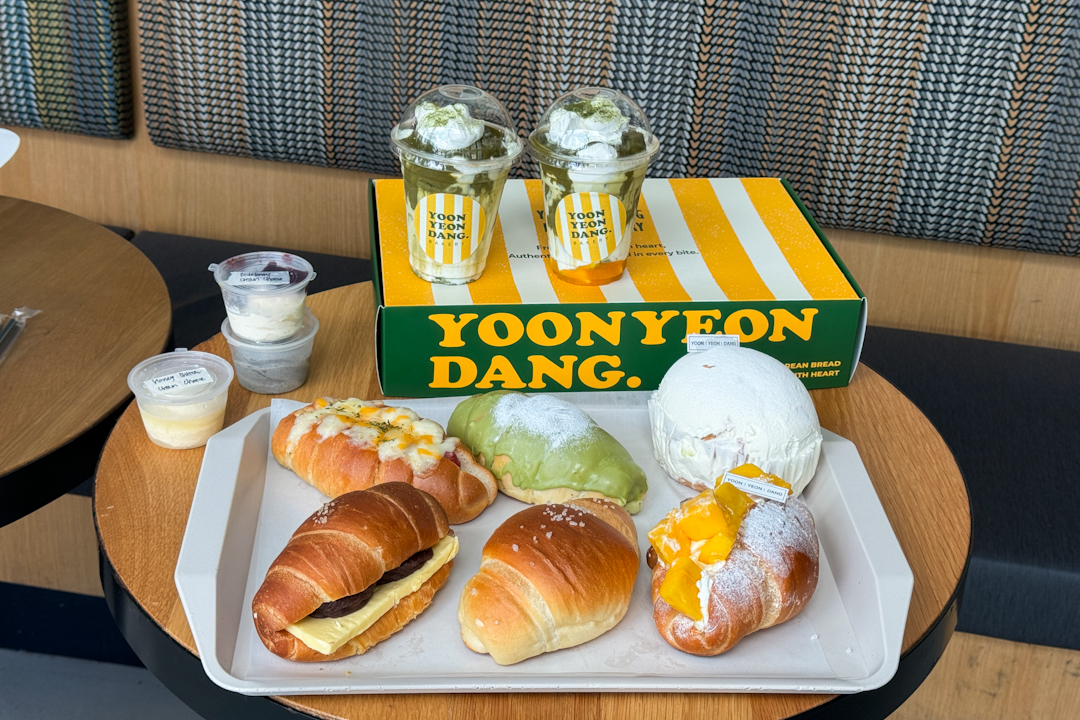 Food at Yoon Yeon Dang Pop Up