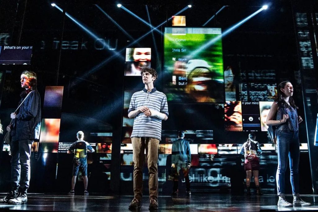Dear Evan Hansen musical performance
