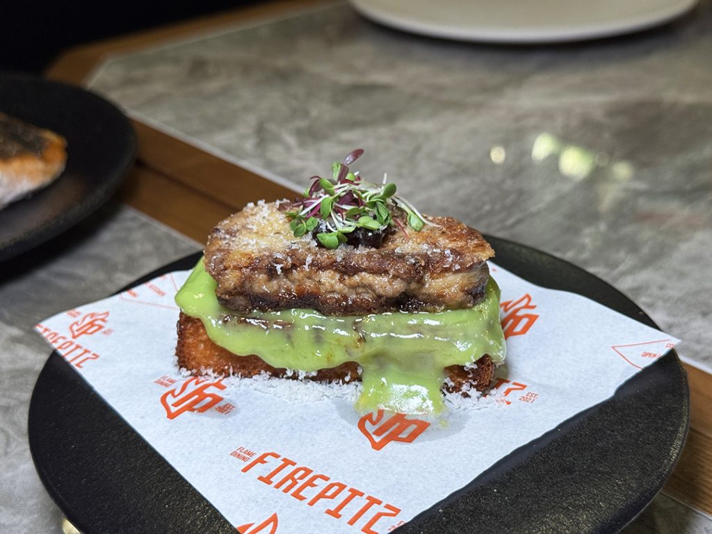 Fowl & Earth Foie Gras Toast in JB