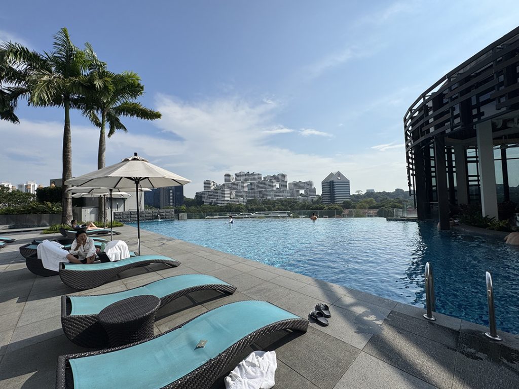 Rooftop pool Momentus Hotel Alexandra