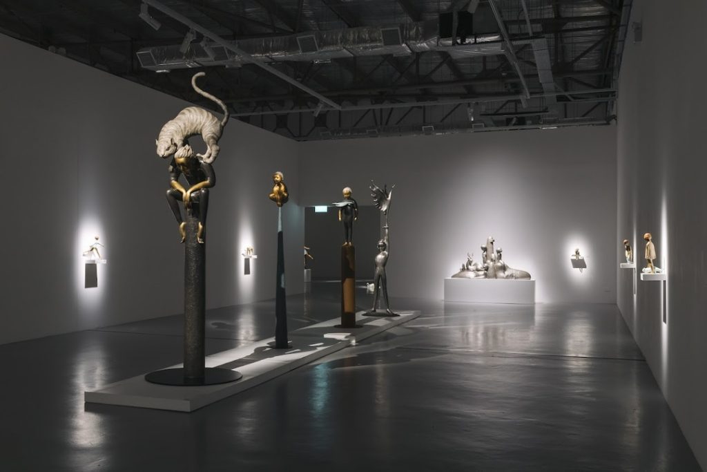 a collection of artworks at Whitestone Gallery