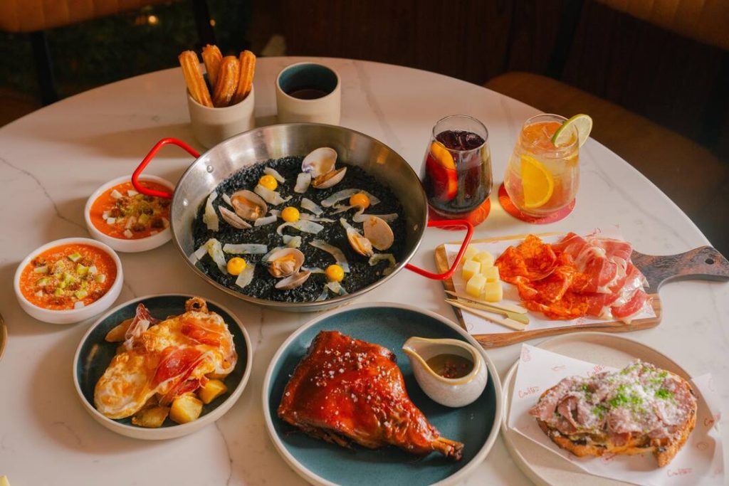 Spanish Christmas spread by Carlitos