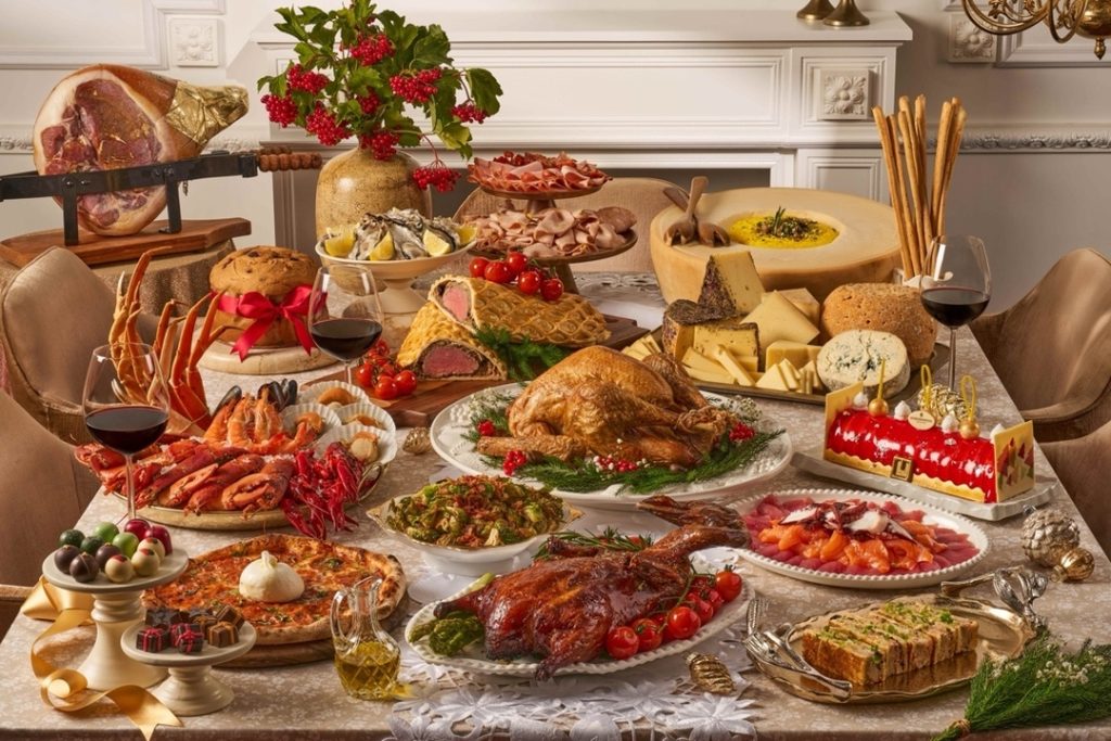 InterContinental Christmas feast