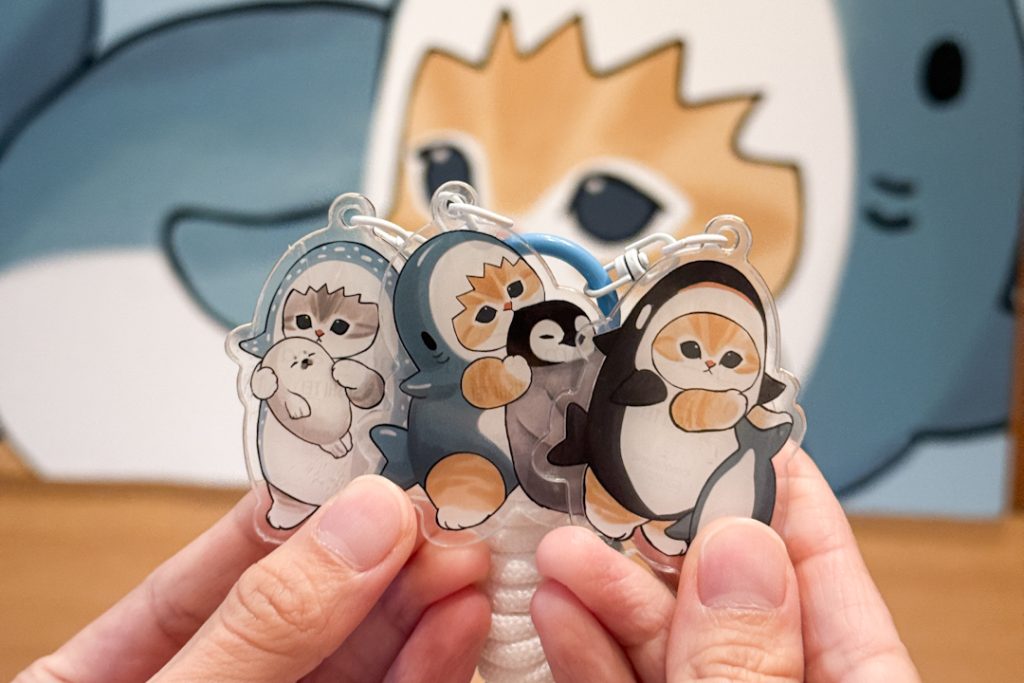 Acrylic Keychains - Mofusand x Sushi Tei