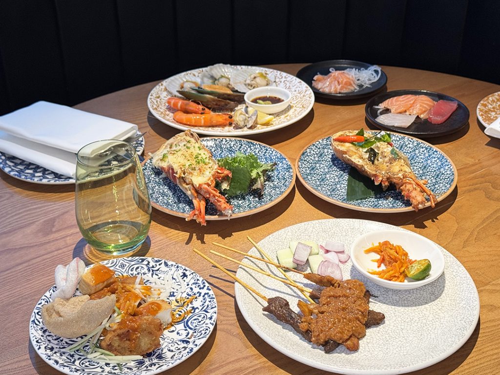 Food items at Ginger Restaurant