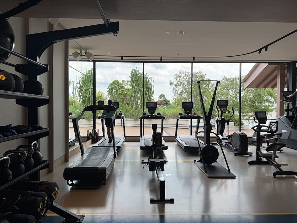 PARKROYAL Beach Road pilates machine in the gym
