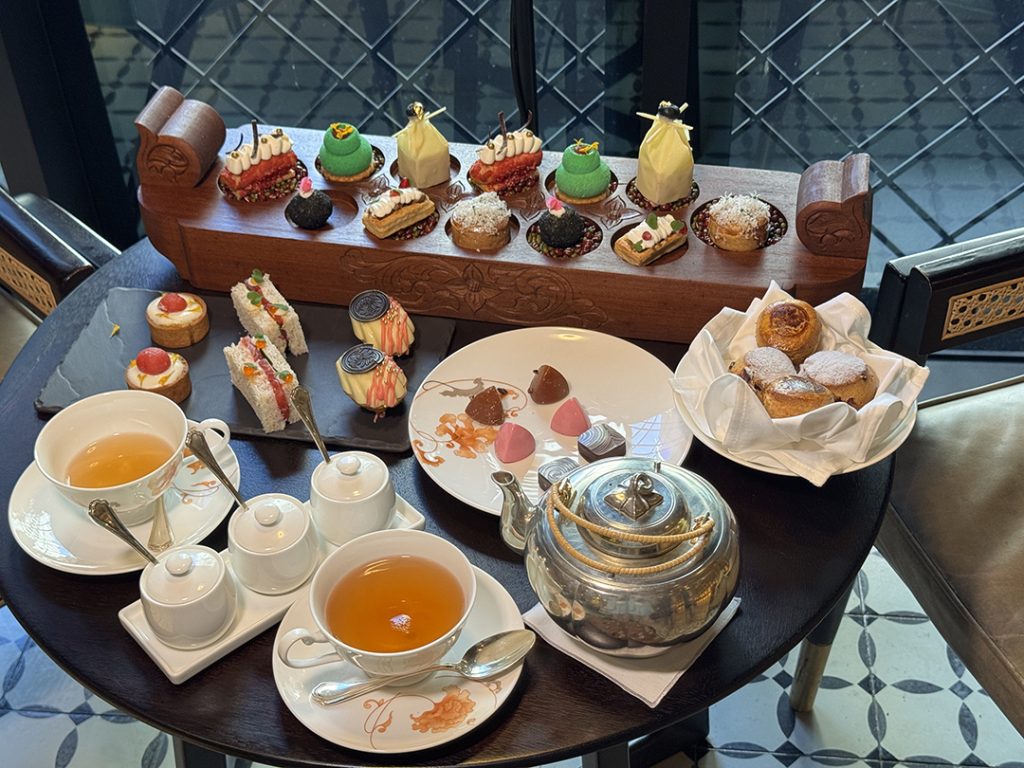 Afternoon Tea at The Librari, The RuMa