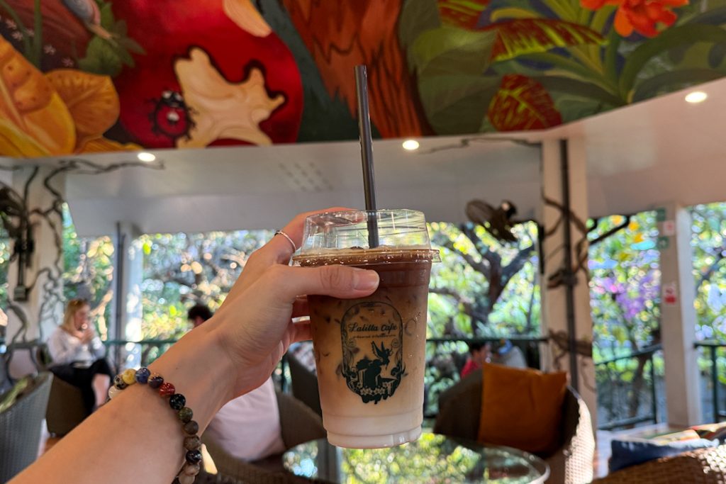 Iced Coconut Latte at Lalitta Cafe