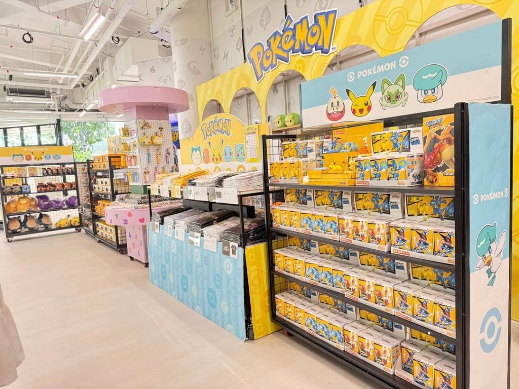 Pokemon merch at TCG Gym