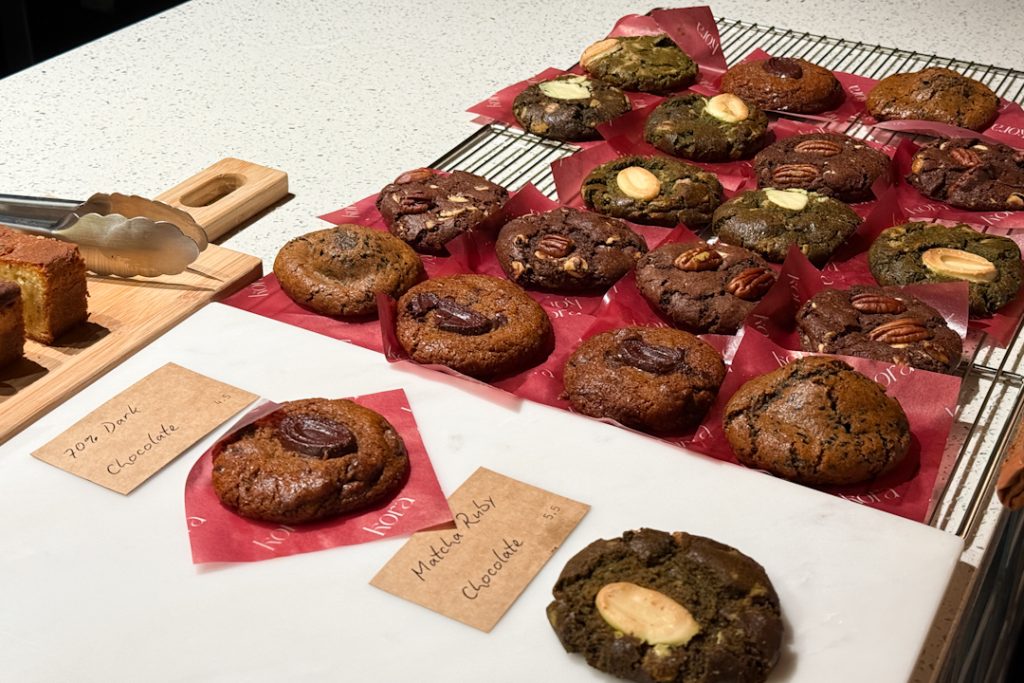 Thick cookies at Rituals of Kora