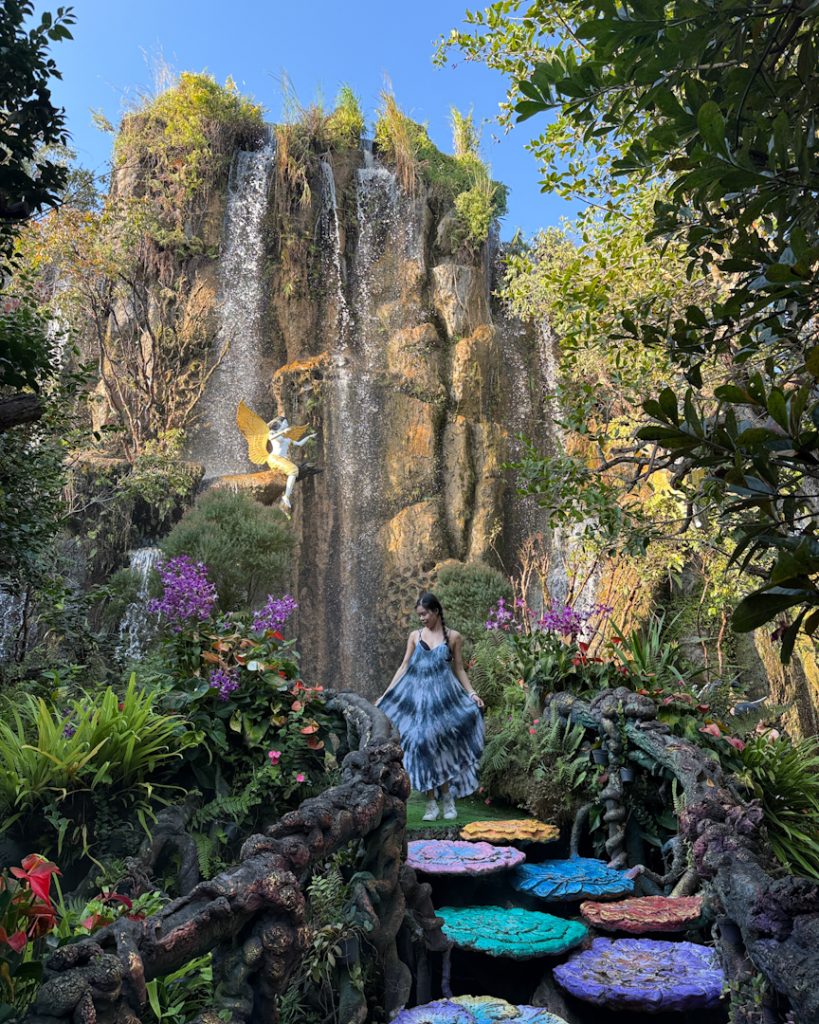 Waterfall at Lalitta Cafe