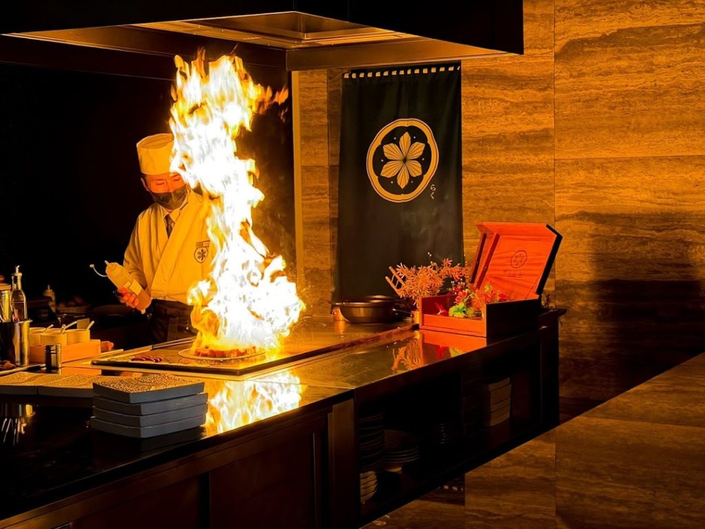Minsuizen Raku teppanyaki restaurant