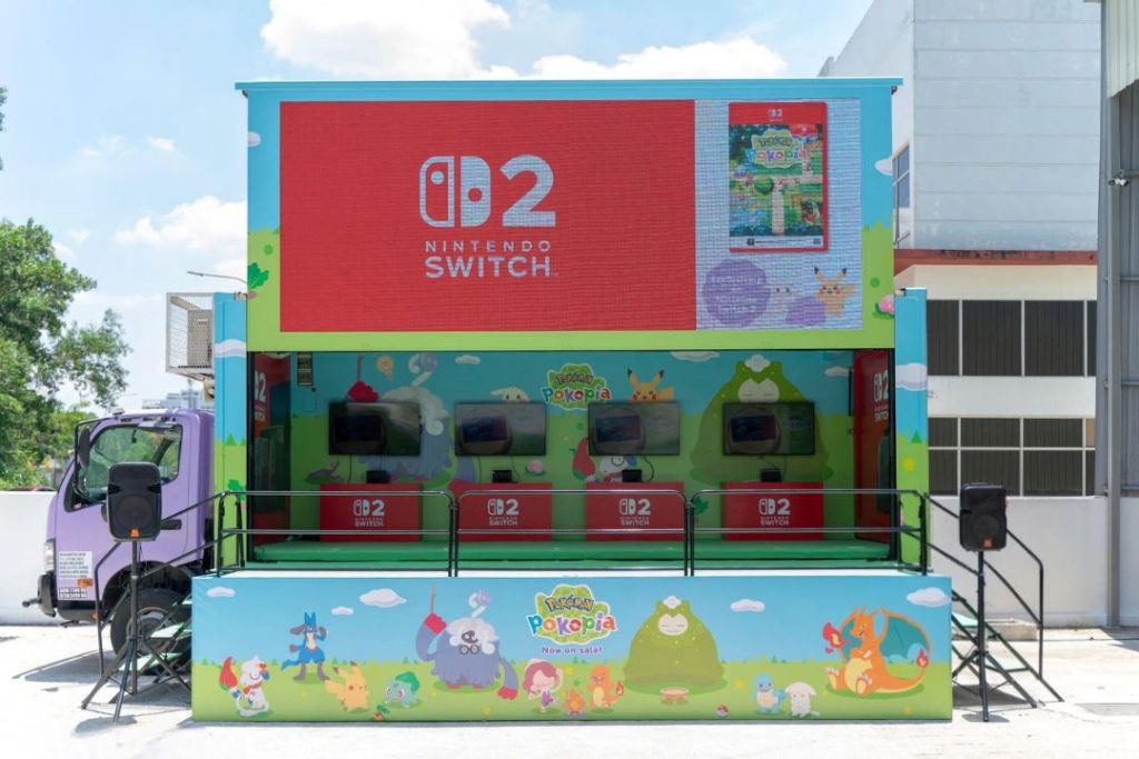 Pokemon Pokopia Roving Truck in Singapore schedule