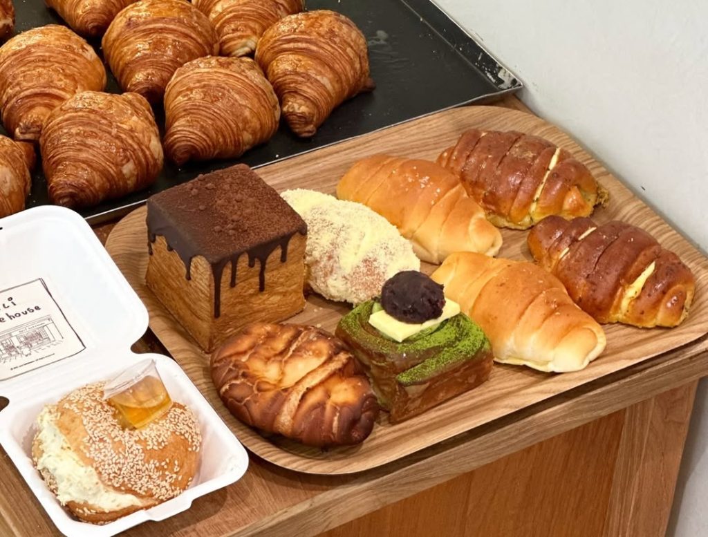 Noci Bakehouse spreads