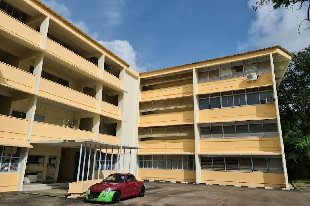 Artist studio interior at Telok Kurau Studios, Bedok