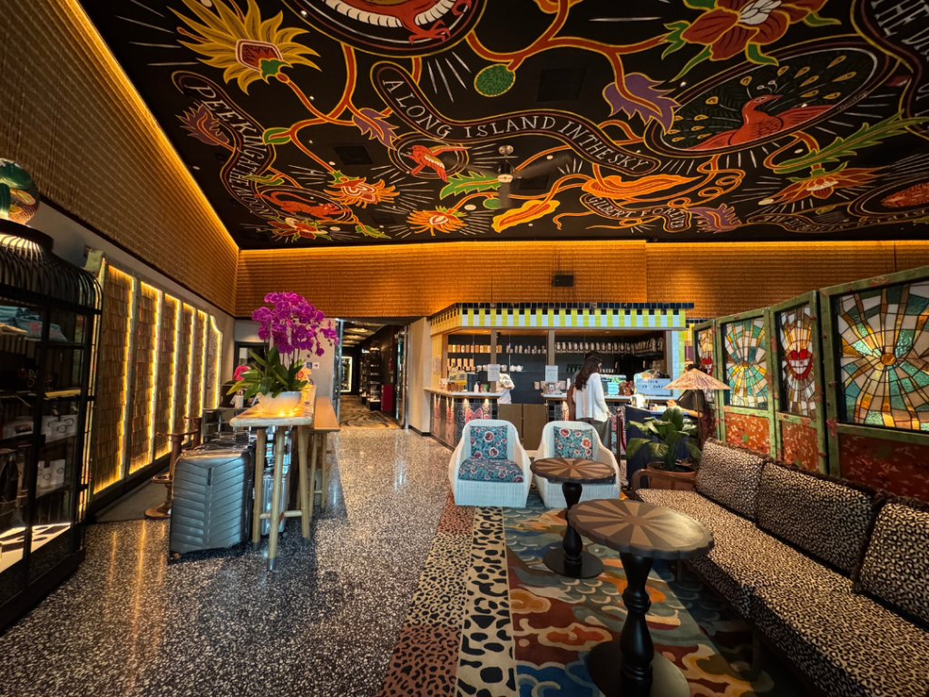 Lobby of Mama Shelter