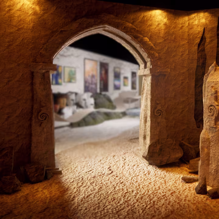 Miniature installations at PORTALS