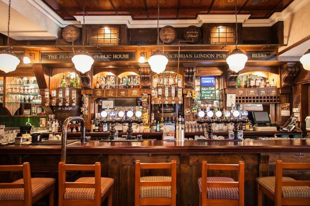 The Penny Black Victorian pub Boat Quay seven beers on tap FIFA World Cup 2026 Singapore