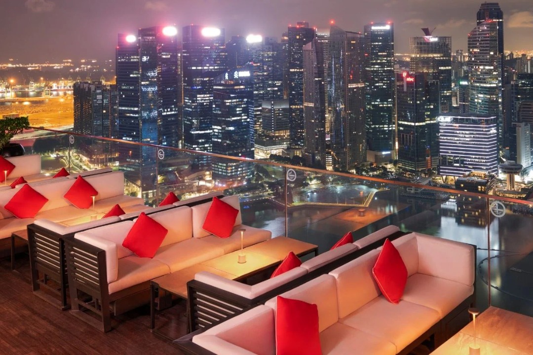 CÉ LA VI OVERDRIVE race weekend rooftop party Marina Bay Sands Singapore F1 2026