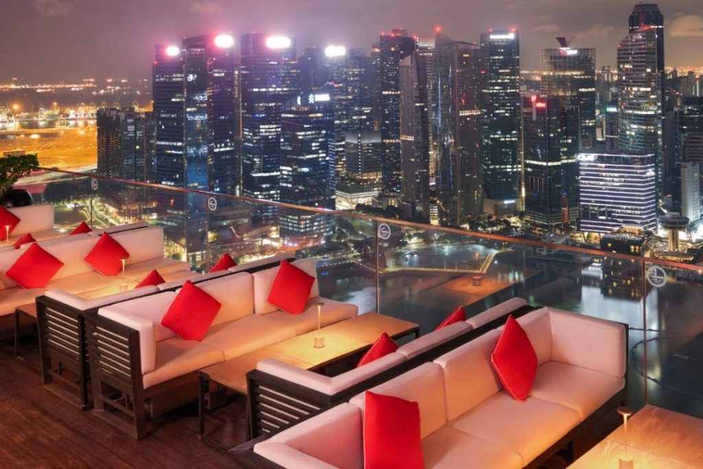 CÉ LA VI OVERDRIVE race weekend rooftop party Marina Bay Sands Singapore F1 2026