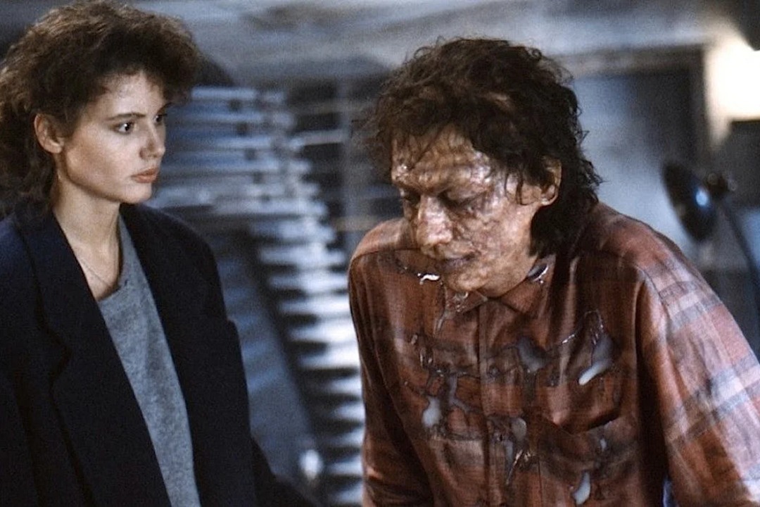 Jeff Goldblum in The Fly 1986 body horror film