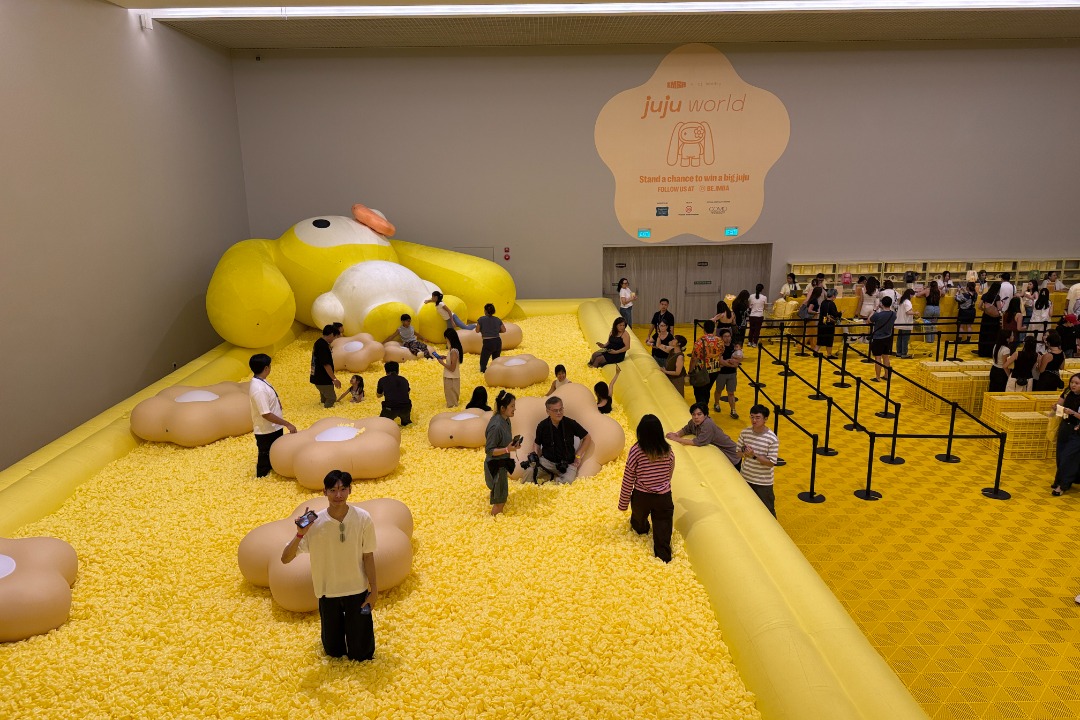 juju world Singapore: Cj Hendry’s inflatable experience opens at Gardens by the Bay