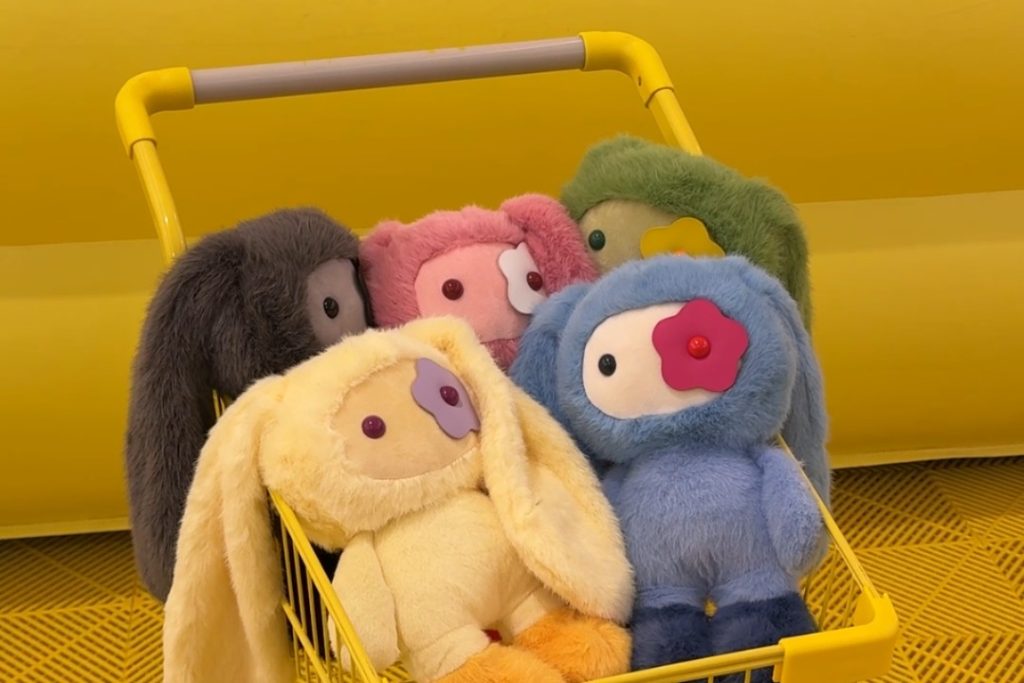small jujus, with the yellow juju being a singapore-exclusive color