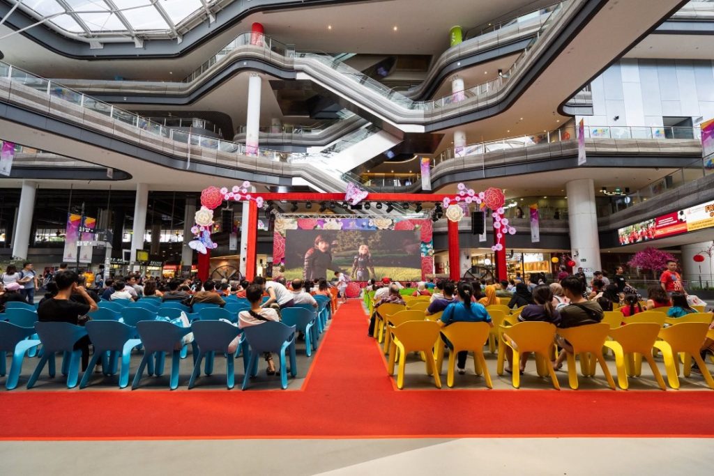 Our Tampines Hub Festive Plaza LED screen FIFA World Cup 2026 community screening Tampines Singapore