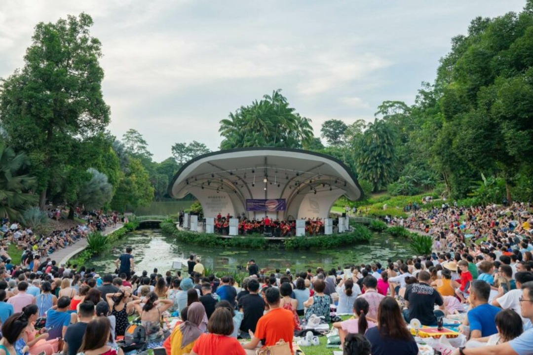 SSO Symphony in the Gardens free open-air concert at Shaw Foundation Symphony Stage, Singapore Botanic Gardens 2026