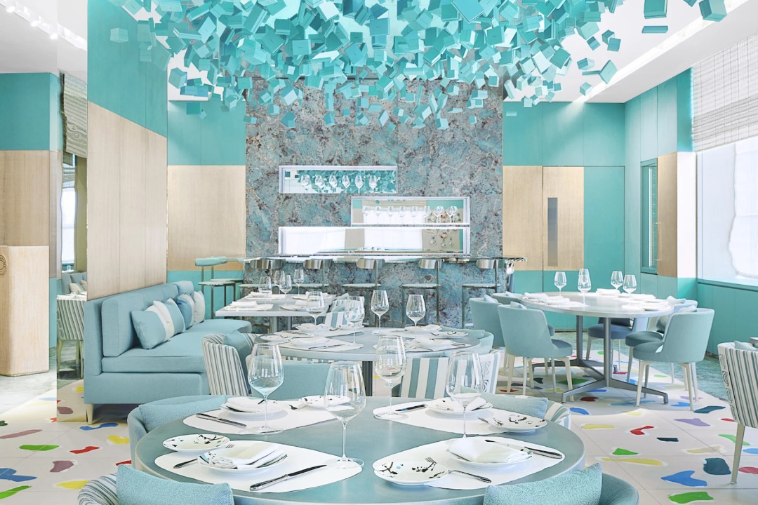 Tiffany Cafe Singapore: Blue Box Cafe Opens at ION Orchard With an Odette Chef’s Menu