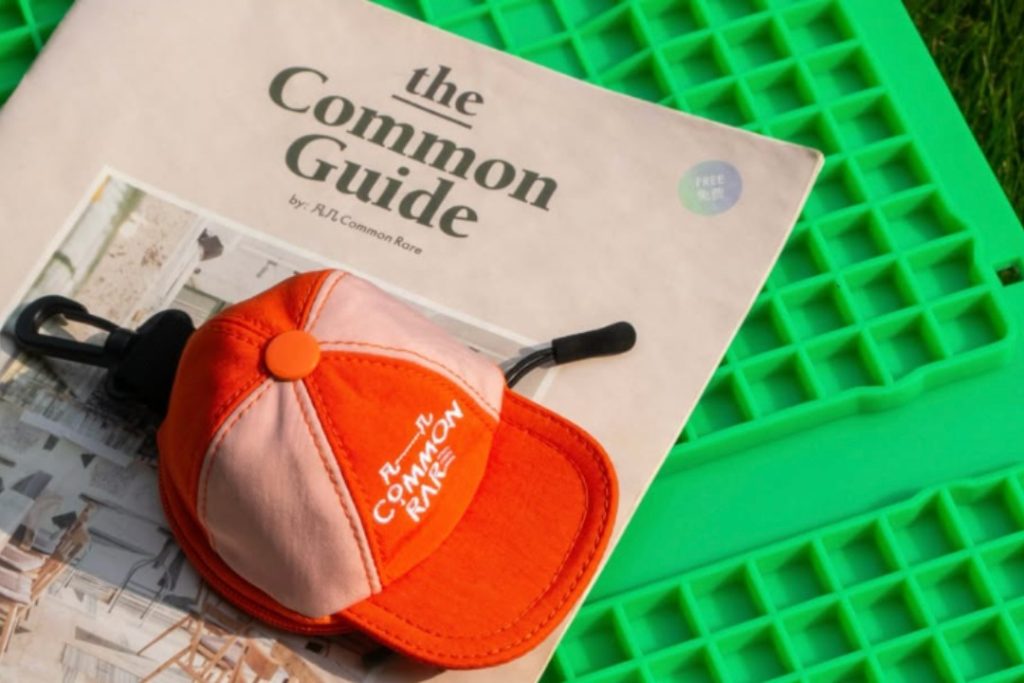 Common Rare Market cap merch for Singapore pop-up