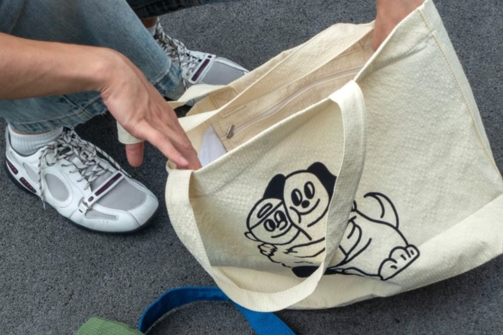 Common Rare Market tote bag merch for Singapore pop-up